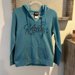 Harley-Davidson Blue Hoodie